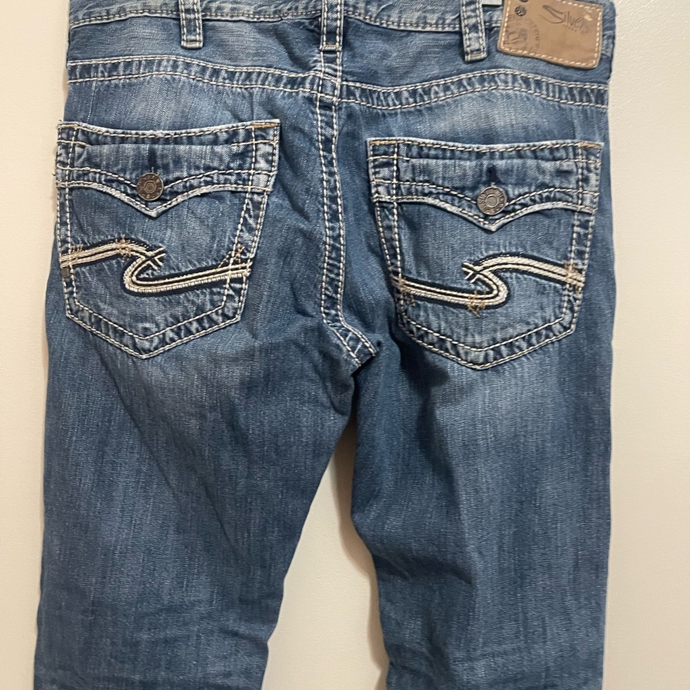 Silver Jeans Relaxed Fit Classic Blue